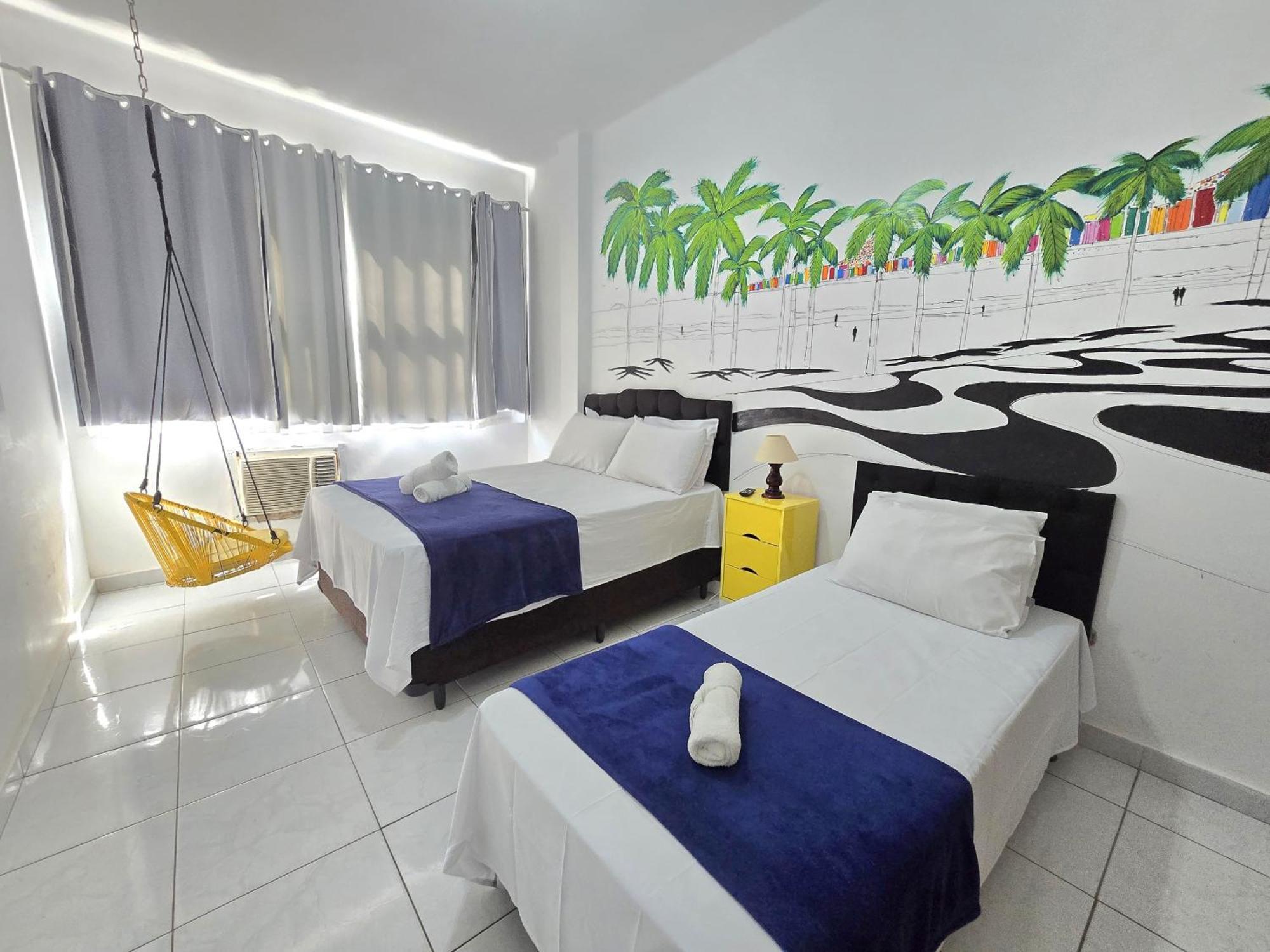 Qto E Sala, Smart Tv, Wi-Fi, Ar-Cond, Praia De Copacabana Rio de Janeiro Exterior photo