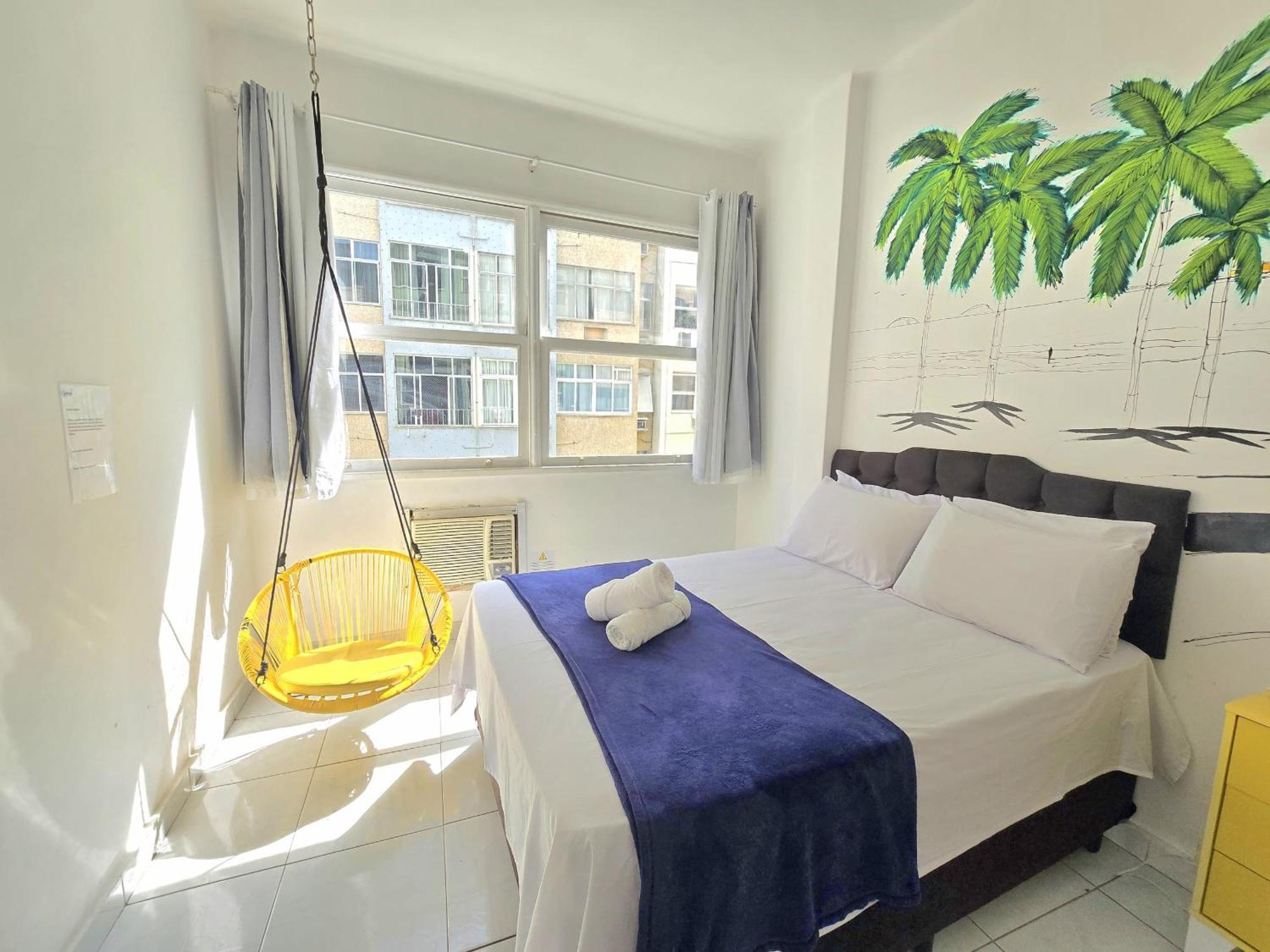 Qto E Sala, Smart Tv, Wi-Fi, Ar-Cond, Praia De Copacabana Rio de Janeiro Exterior photo